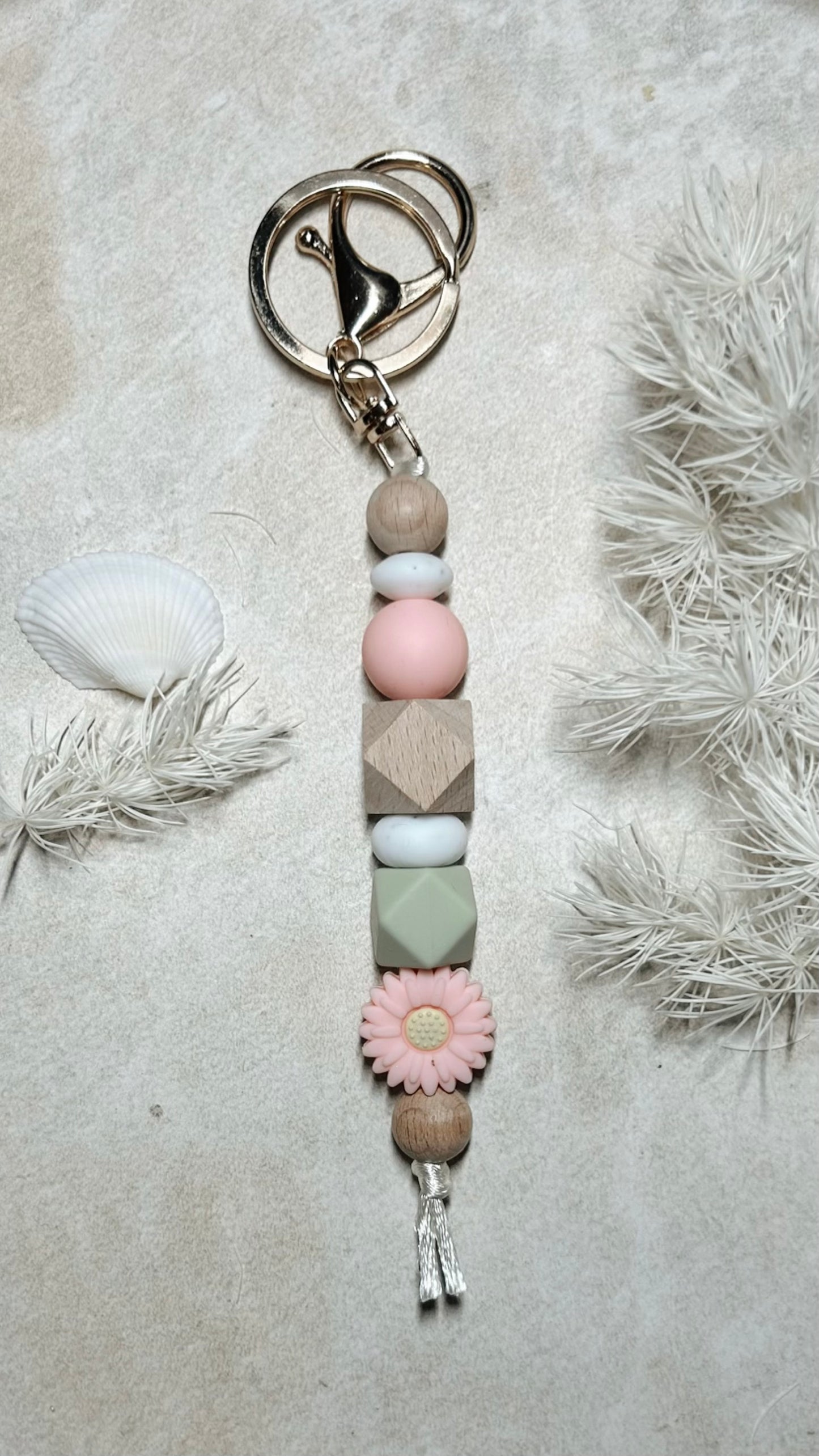 Large Flower Keychains