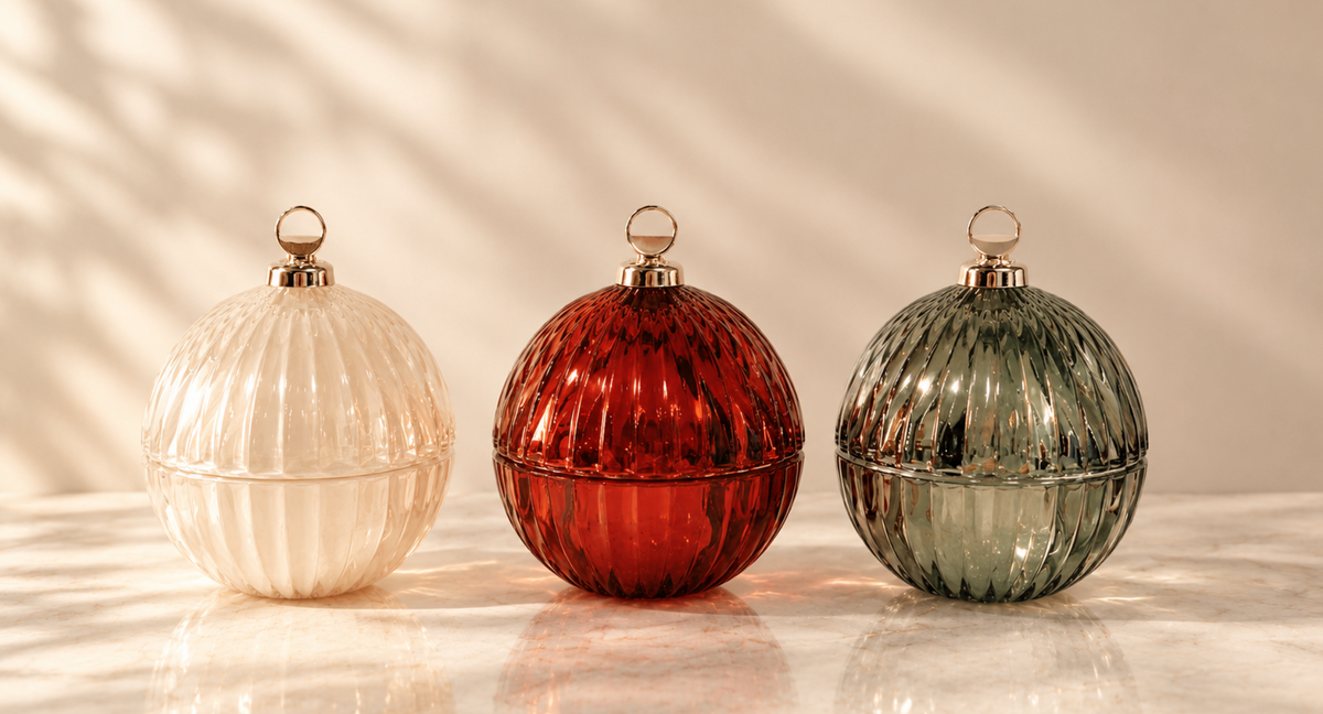 Christmas Bauble Trio Candle Pack