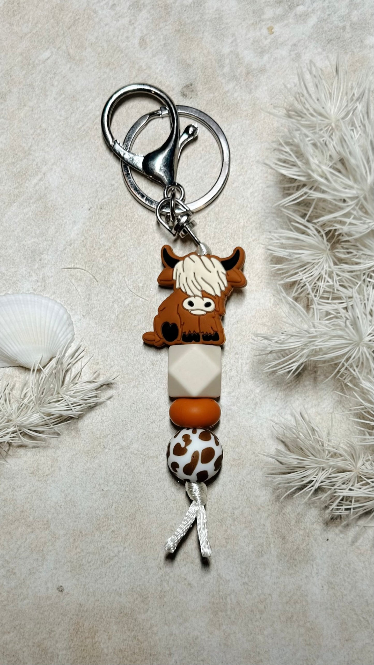 Highland Cow Keychains