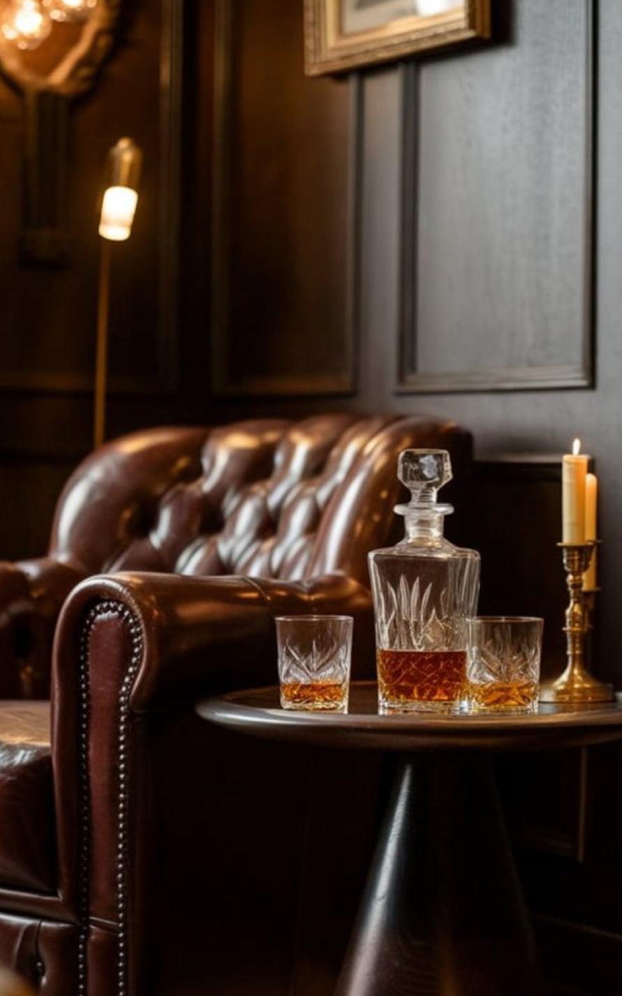 Bourbon & Leather - Candle