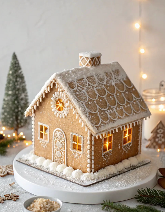 Gingerbread House - Candle